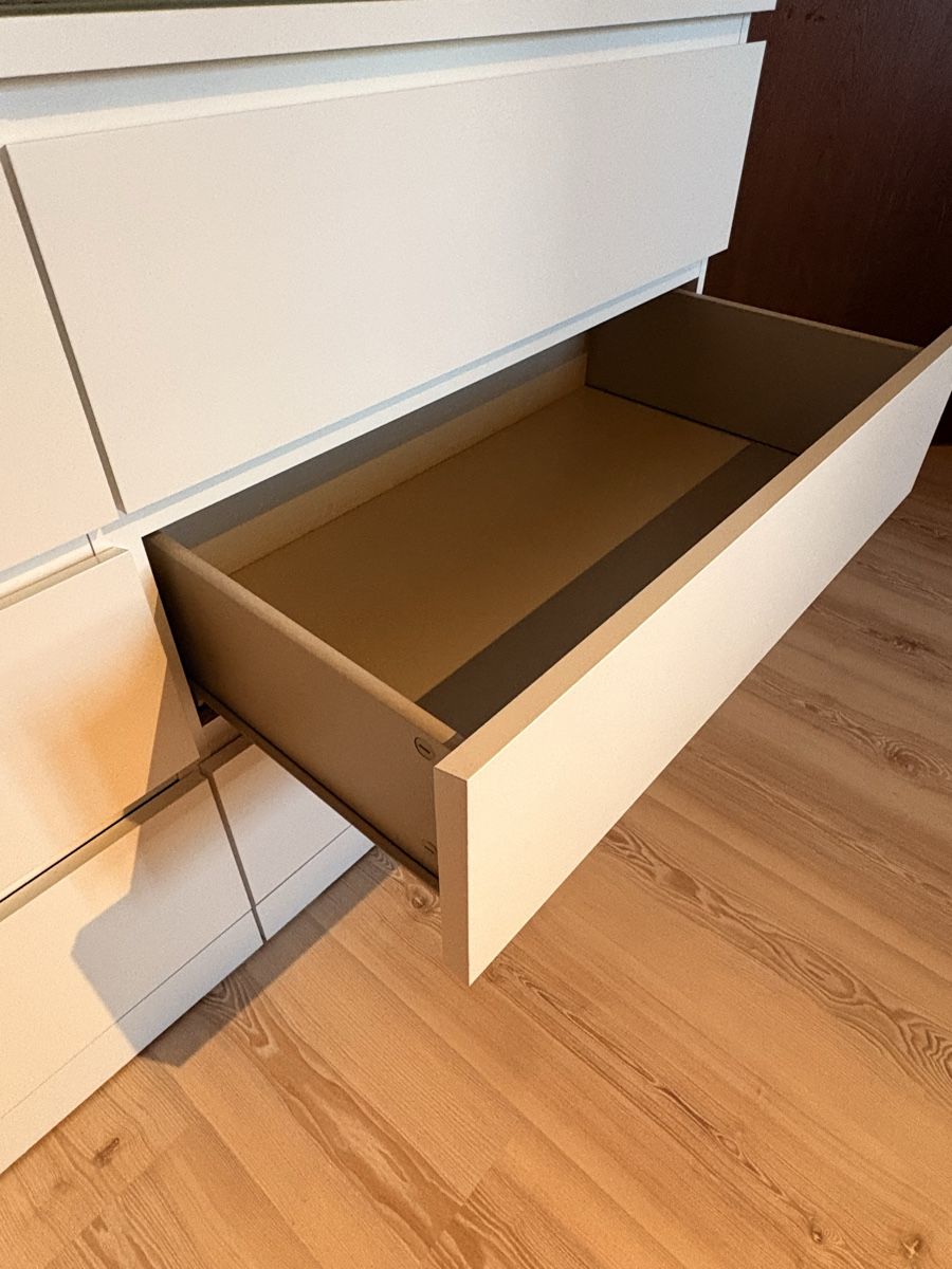 Ikea Kommoden: Kommode IKEA Malm weiss mit Glasplatte – Gebraucht aus Wangen SZ von Weissrex 2