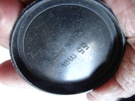 ALTE KAMERA LENS FORNE DECKEL 55MM.MADE IN GERMANY
