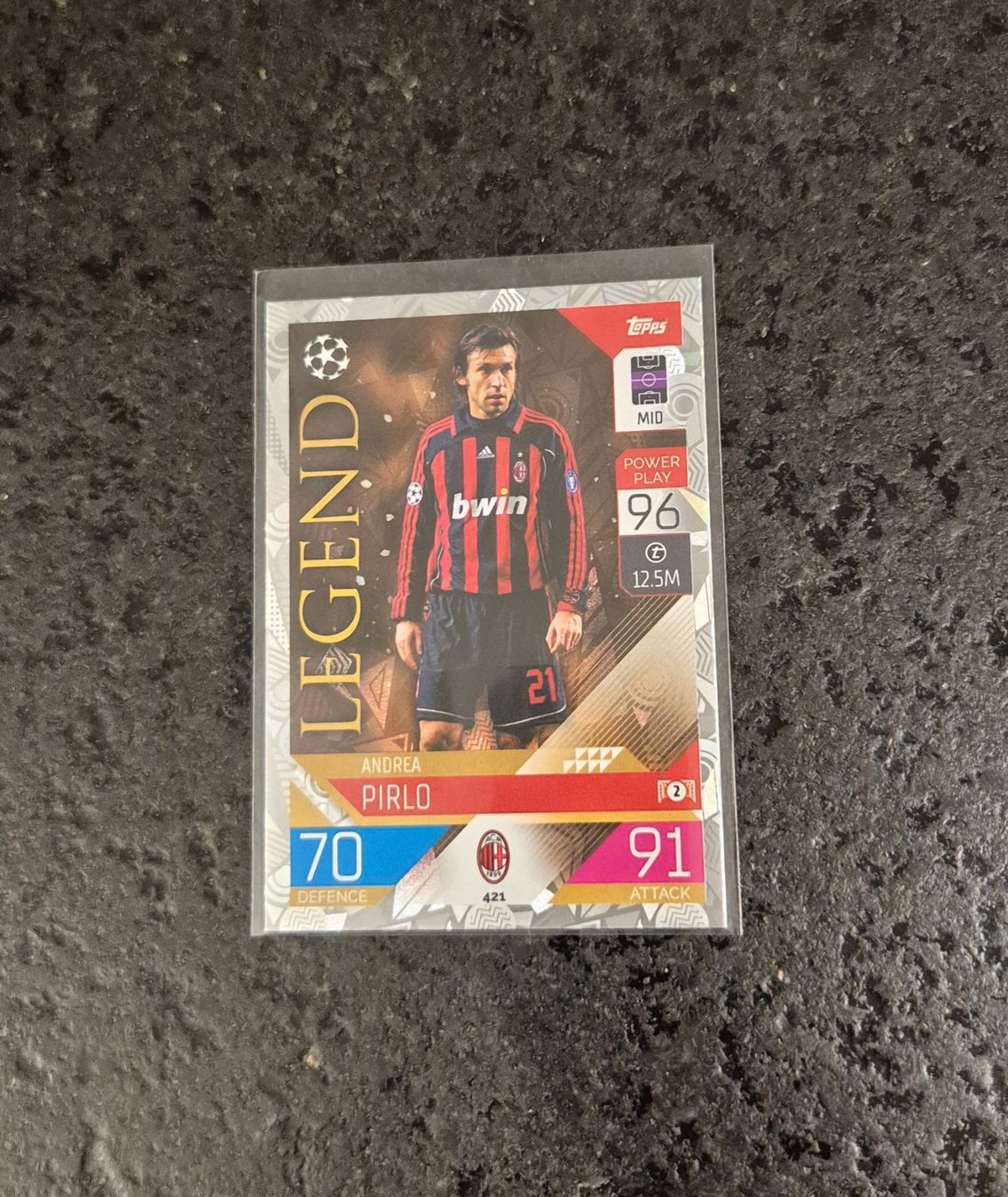 Topps Carte collezionabili: Andrea Pirlo - AC Milan - Topps – Nuovo (secondo la descrizione) da Burg AG venduto da Danoe