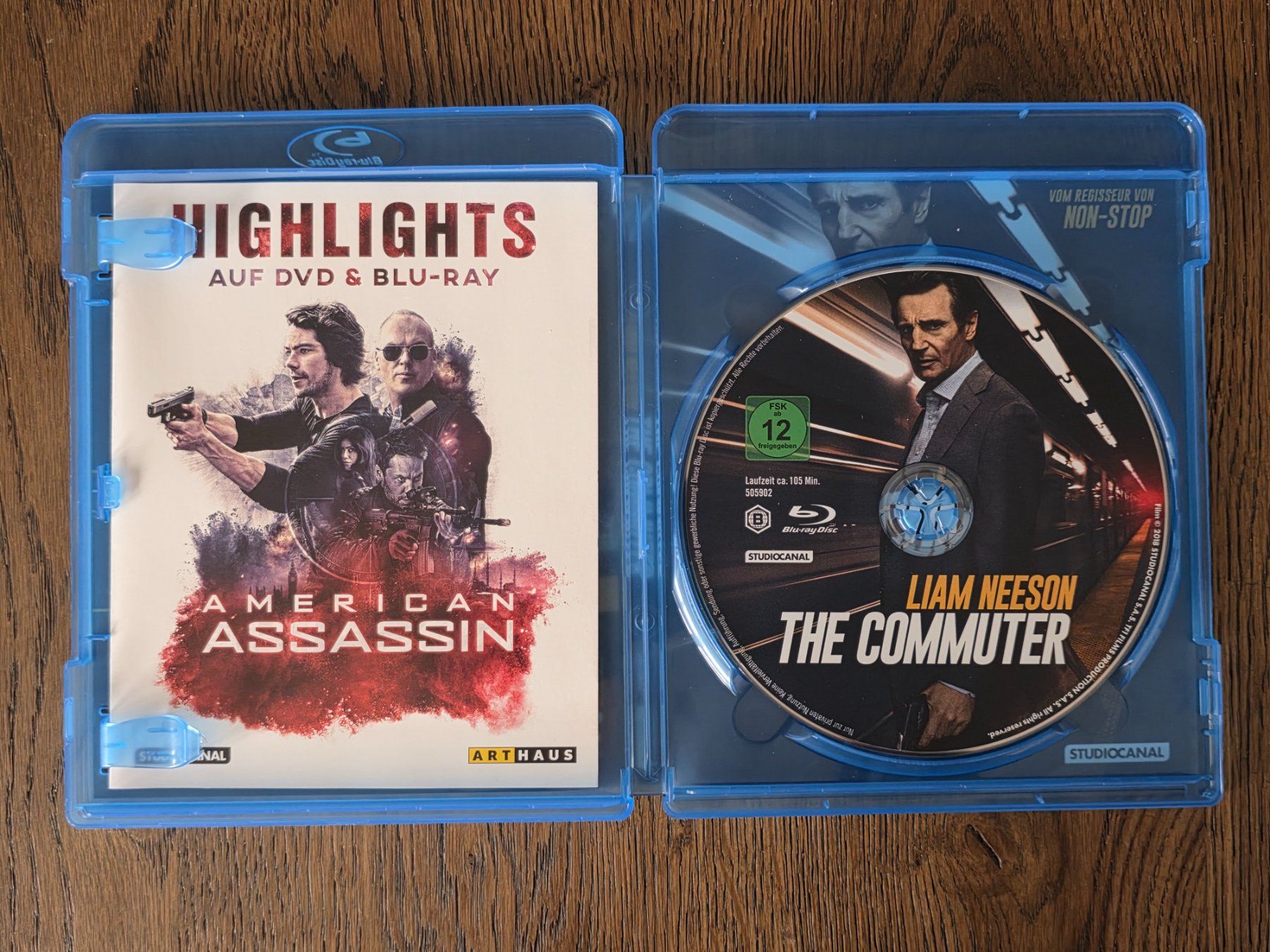 Alle DVDs: The Commuter (Blu-ray) – Gebraucht aus Dübendorf von Neidhart 2