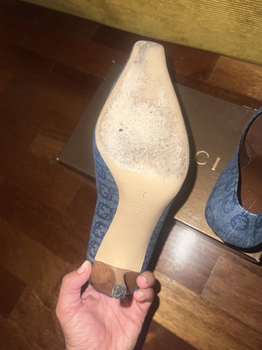 Gucci Damenschuhe: Escarpins Gucci Denim T37.5  – Gebraucht aus Moudon von mar_sv8x 3
