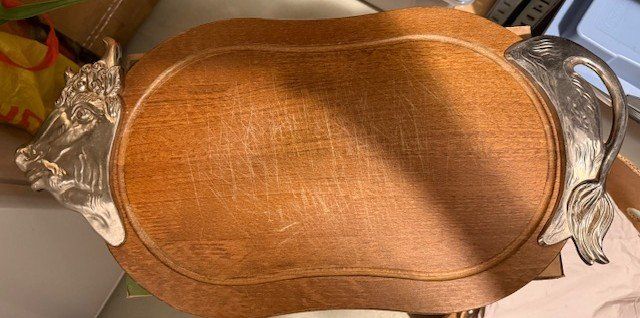 Tutte le decorazioni: Spezielles Fleisch-Tranchierbrett – Usato da Egg b. Zürich venduto da lipe96 3