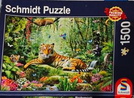 Puzzle Dschungel Tiger