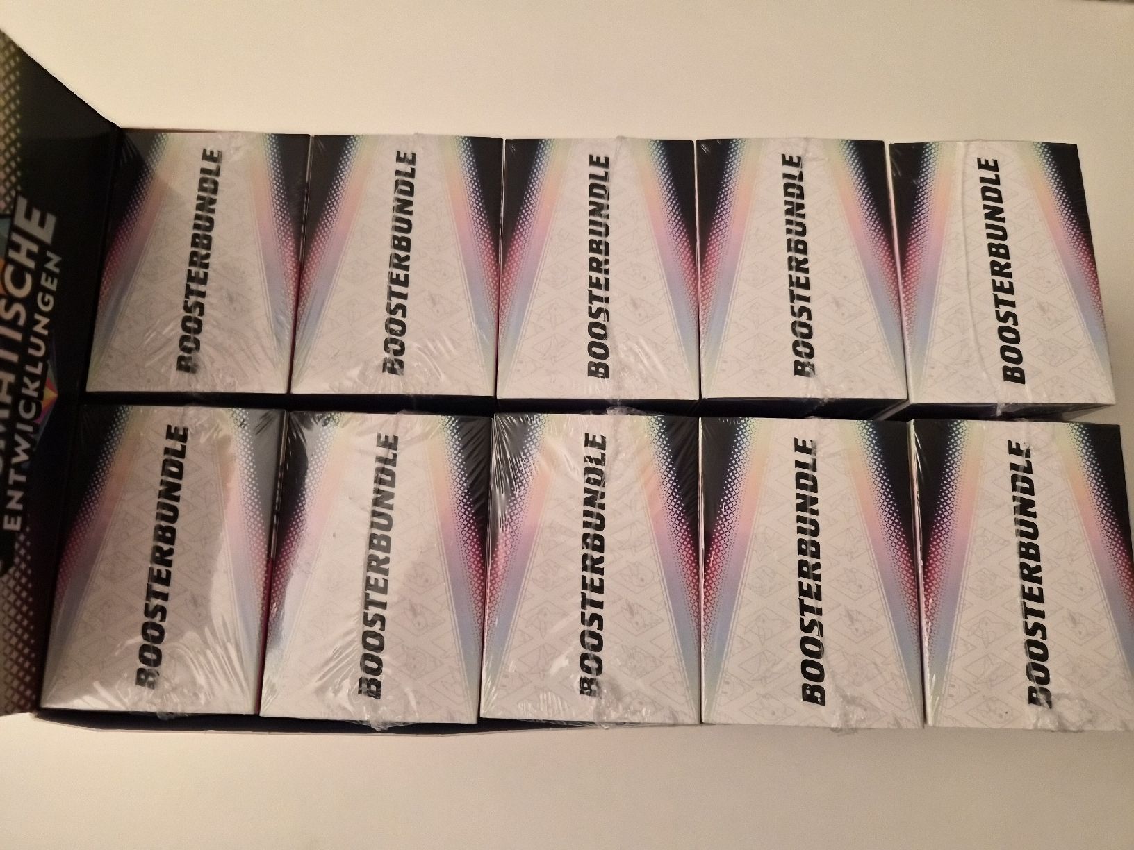 Pokémon Carte collezionabili: KOMPLETT Box - Prismatische Entwicklung Booster Bundle DE – Nuovo e nell'imballaggio originale da Buchs ZH venduto da Sforni 6