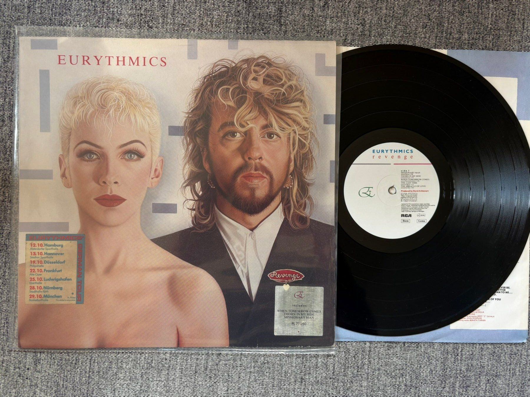 Dischi in vinile: Eurythmics - Revenge - EU - 1986 - RCA – Usato da Zofingen venduto da Bigron