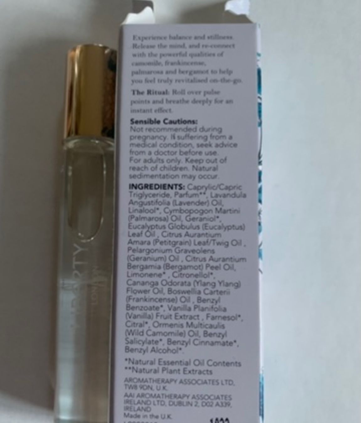 Altro per la cura del corpo: AROMATHERAPY ASSOCIATES CLEAR MIND Clear Mind Roller,LP26.90 – Nuovo e nell'imballaggio originale da Zürich venduto da deruja 1