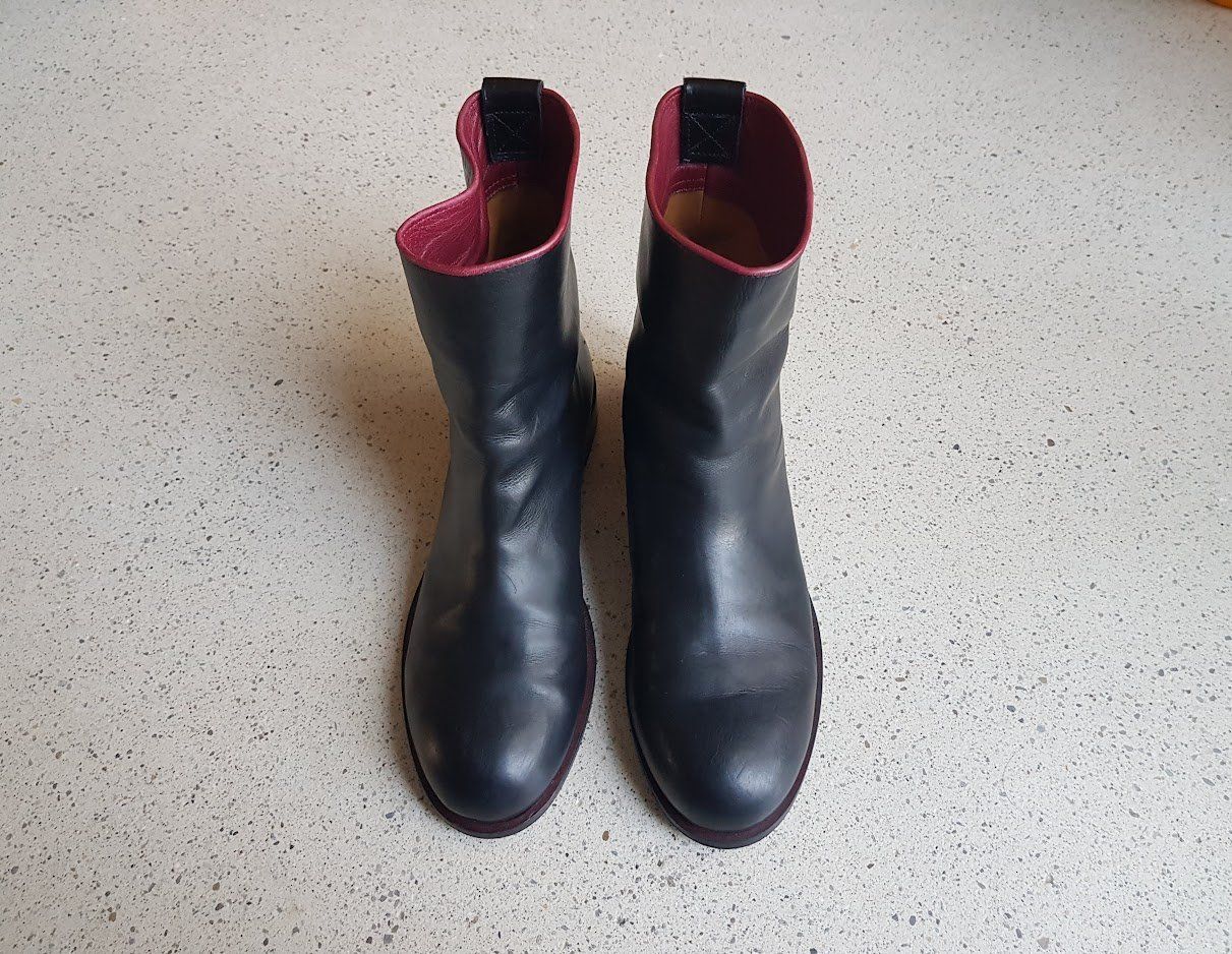 Jil Sander Scarpe da donna: Jil Sander Lederstiefeletten Grösse 38 – Usato da Basel venduto da chien008 1