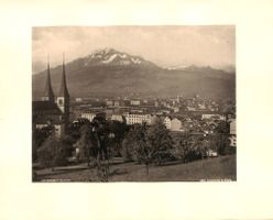 Schroeder & Cie, Zürich, um 1895, Lucerne et le Pilate 286