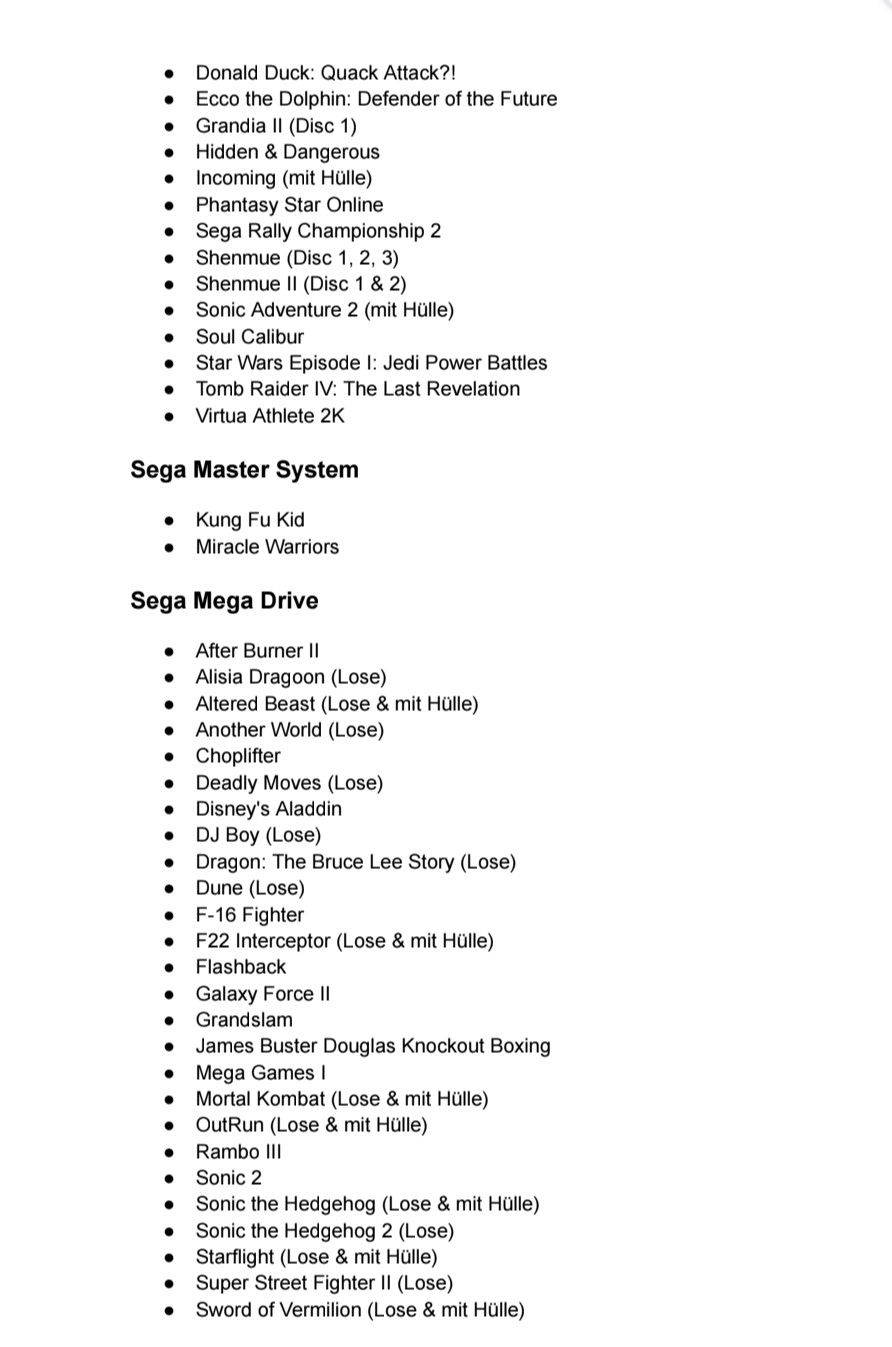 Console: Das ultimative GamingParadies: Riesige Retro-, Tech-Sammlung – Usato da Horw venduto da Human78 6