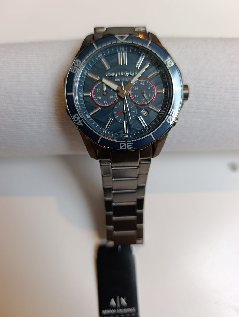 Armani Montres: Armani Exchange AXE072 Chronograph Watch Men's  – Neuf (Voir description) à Leukerbad par tomibos 4