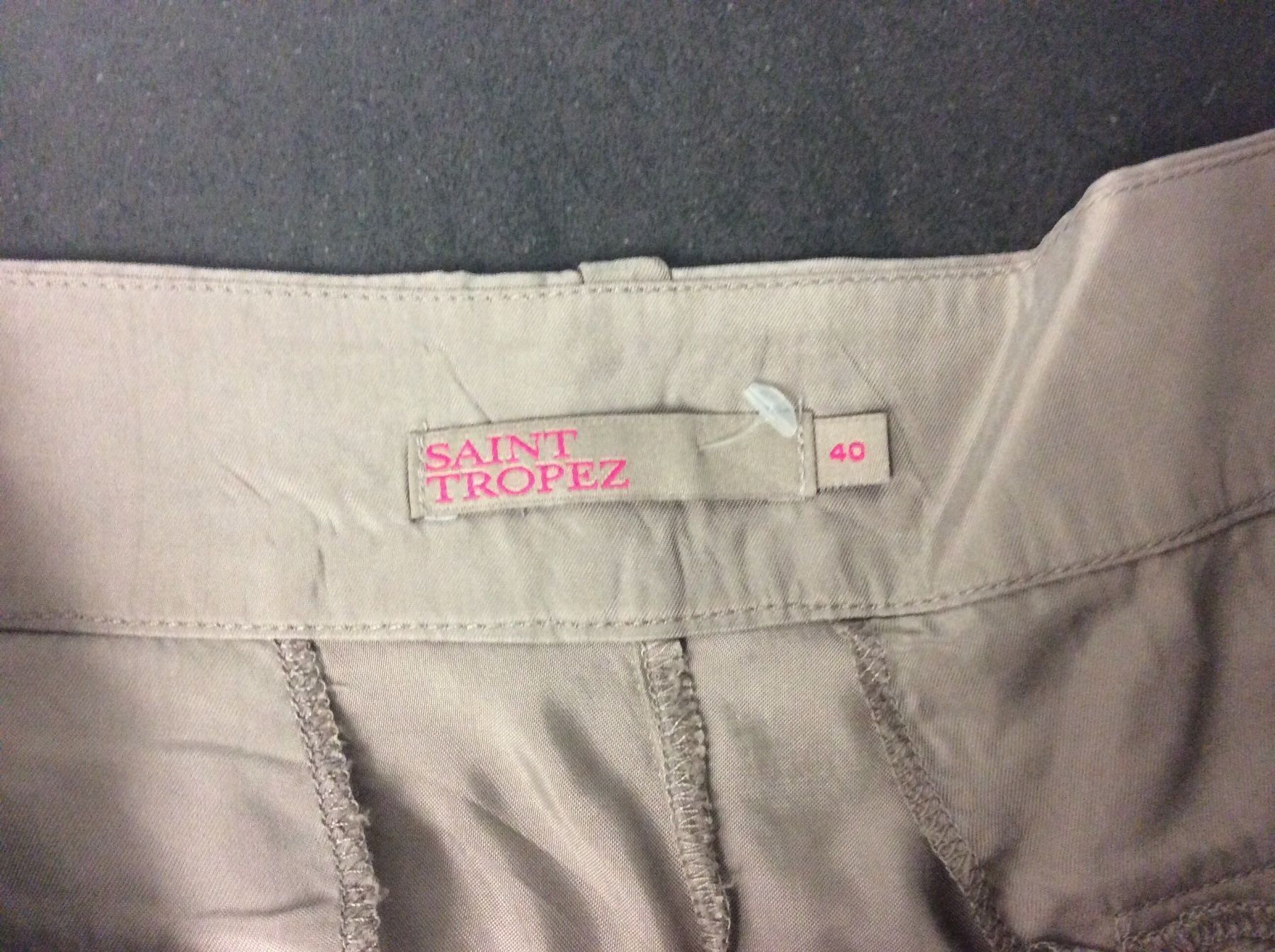 Pantaloni: *SAINT TROPEZ* SHORTS GR.40 Mocca chic neu – Nuovo (secondo la descrizione) da Frauenfeld venduto da Boldi46 1
