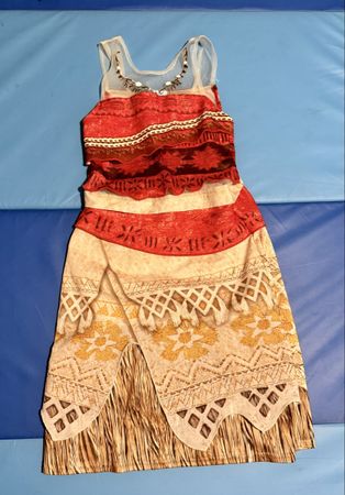 Vaiana Fasnacht/ Halloween Kostüm Gr. 116-122