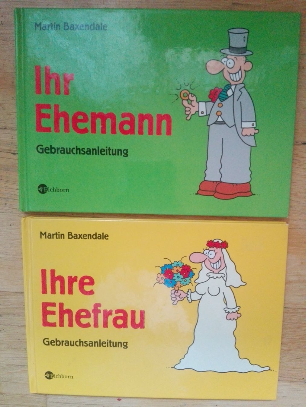 Bücher: Ihr Ehemann  +  Ihre Ehefrau  (Gebrauchsanleitung) – Gebraucht aus St. Gallen von elk2021
