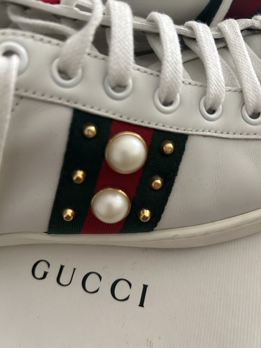 Gucci Damenschuhe: Gucci Damen Sneakers 38 – Gebraucht aus Zürich von whitelily 3