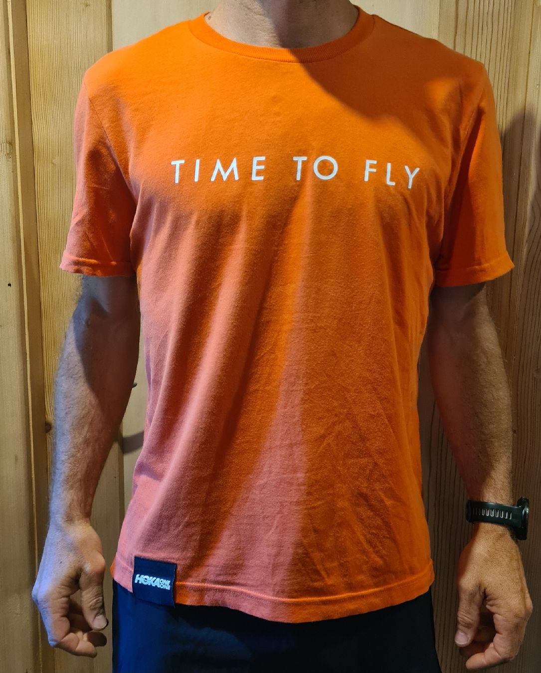 T-shirt: Tee-shirt en coton Hoka, taille S – Nuovo (secondo la descrizione) da Corbeyrier venduto da hel_t5mq
