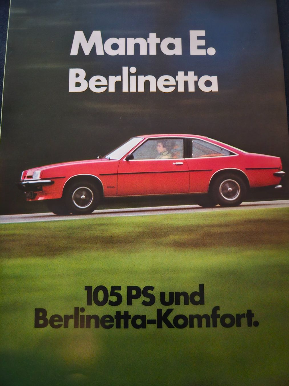 Opel Documenti: Opel Manta E Berlinetta  Prospekt 1977  xa – Usato da Flawil venduto da sr1_f6st