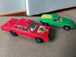 Matchbox Mercury + Corgi Lotus Europa - Lot 2 Stück!