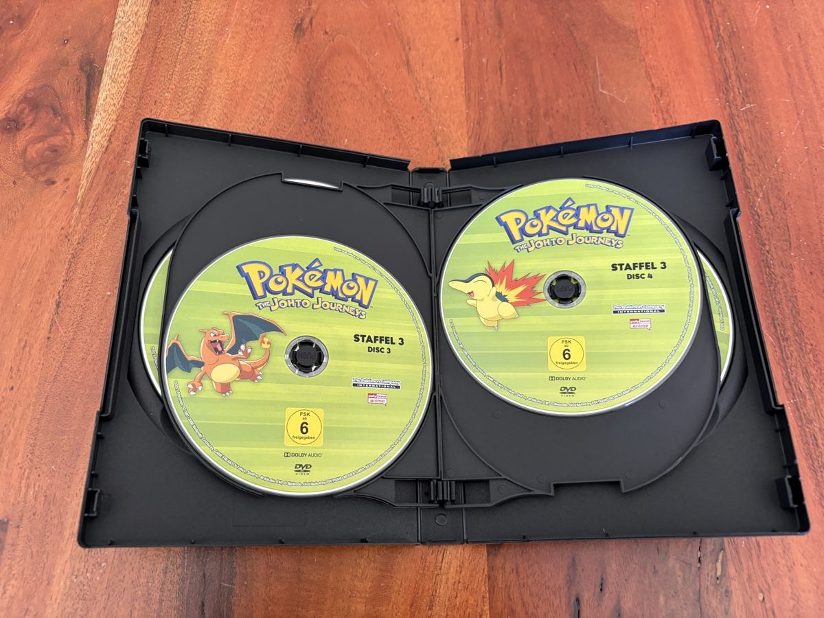 Alle DVDs: Pokémon - Staffel 3 - Die Johto Reisen - DVD Box Set -5 DVDs – Gebraucht aus Köniz von Fabian-Merz 3
