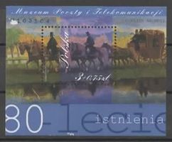 Polen : BLOCK** : MUSEUM - REITER KUTSCHE  (27