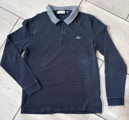 Lacoste Herren Langarm Poloshirt Gr. S/M
