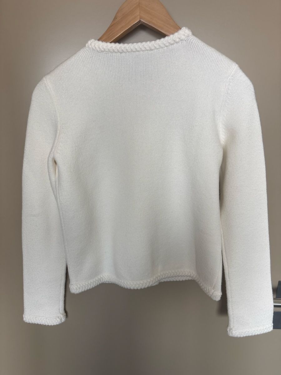 Pullover & Sweatshirts: Elegant White Cardigan – Gebraucht aus Wollerau von Dolder23 1