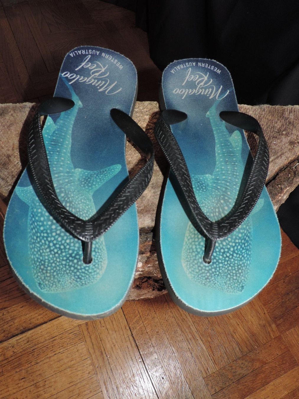 Herrenschuhe: tong noir Ningaloo Reef – Gebraucht aus Genève von Axelle333 1