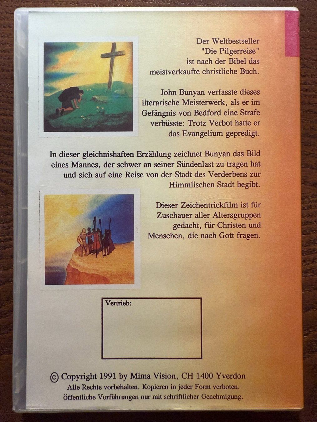 Tous les DVDs: Die Pilgerreise von John Bunyan – D'occasion à Zürich par FilmFreunde 1