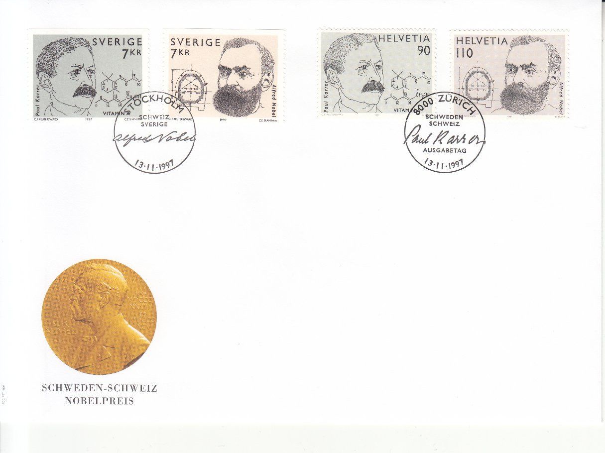 Tutti i francobolli: SBK 927 - 928 Combo  FDC – Usato da Bürglen TG venduto da StampGraf