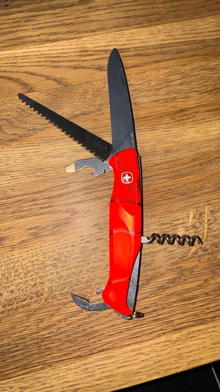 Wenger Couteaux de poche: Wenger Sackmesser AP Blaze 55 Jäger Version Fabrikneu – Neuf avec emballage d'origine à Burgdorf par Catbagger64 4