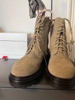 wunderschöne wildleder stiefel zara gr 37 NEU