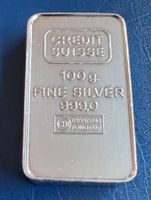 Silberbarren Credit Suisse 100g 999.0 No:2