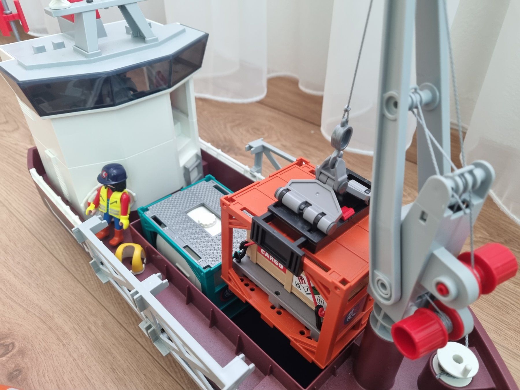 Playmobil Spielzeuge: Playmobil Frachtschiff – Gebraucht aus Biberist von California81 1