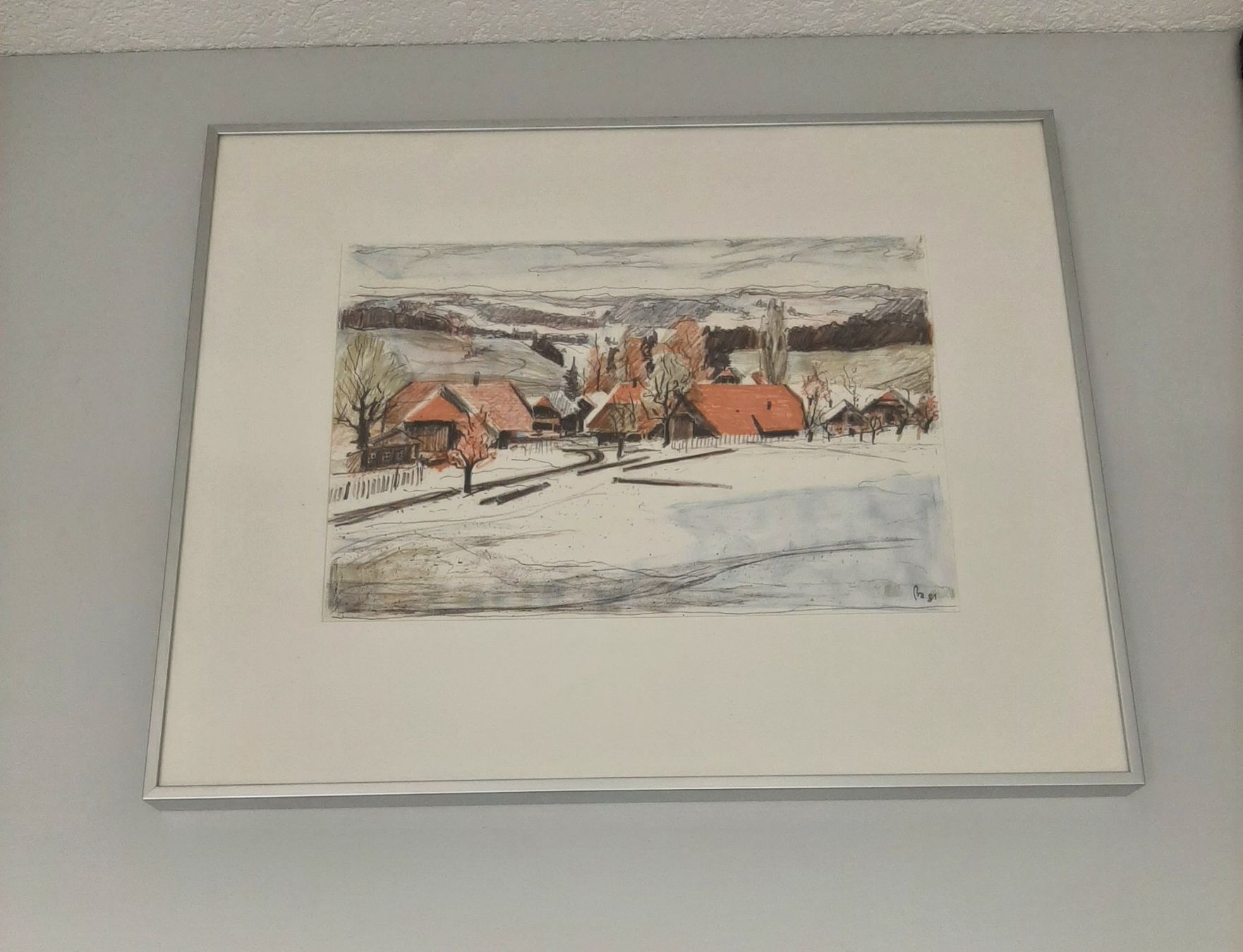 Tableaux: Entlebuch im Winter 35 x 45 cm – D'occasion à Bern par mmu_d7cb