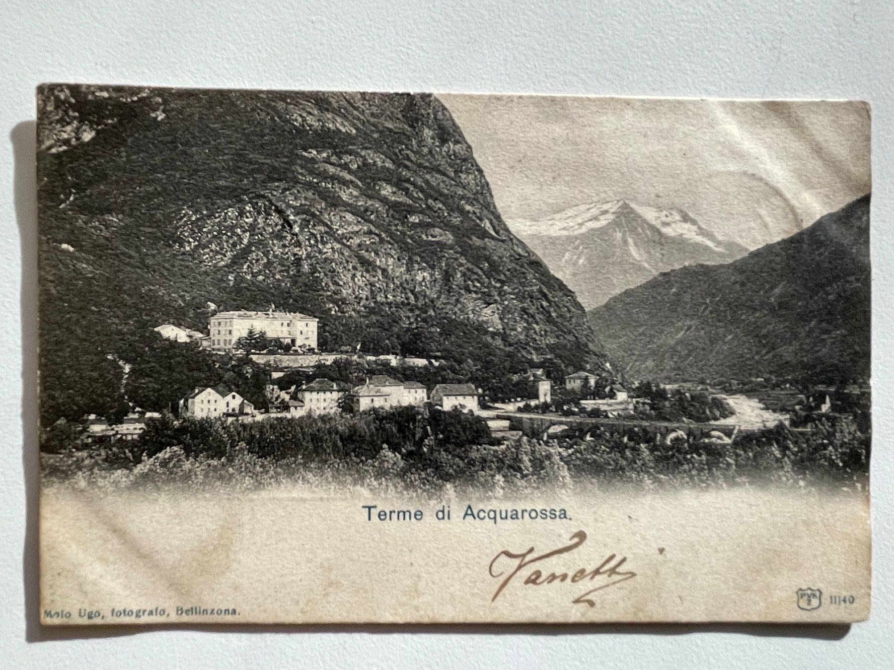 Cartoline postali: Terme Acquarossa Blenio – Usato da Faido venduto da Luca555