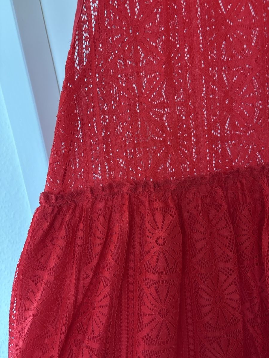 Kleider: Robe rouge en dentelle taille unique – Neu (gemäss Beschreibung) aus Genève von bha_jcf5 3