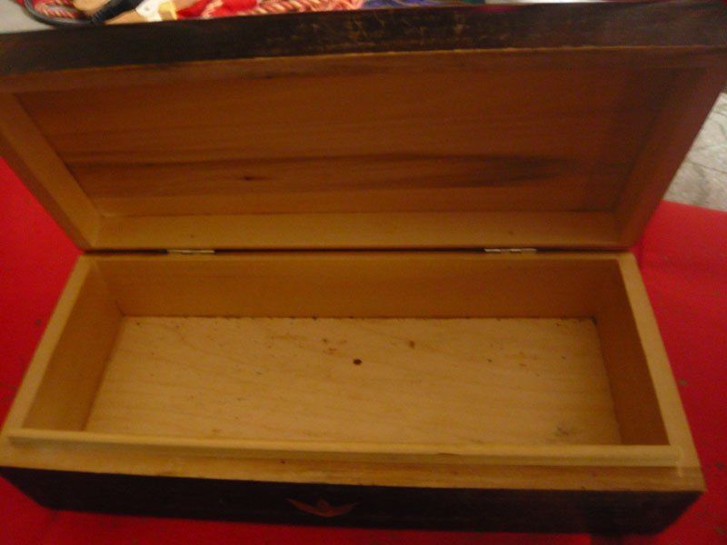 Casse di trasporto: Schachtel Handarbeit 27 x 12 x 10 – Usato da Ruggell venduto da Dolce9 1
