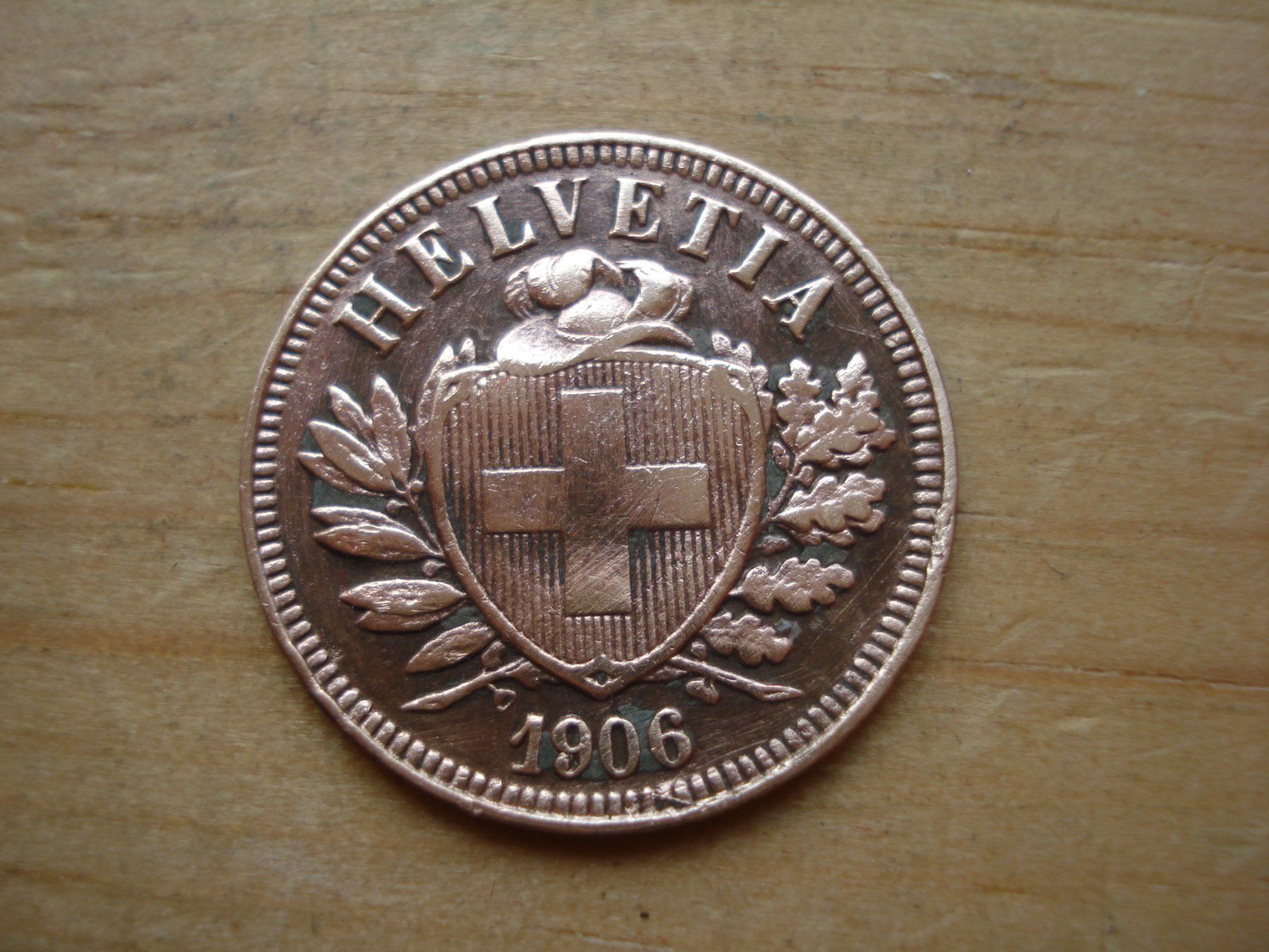 Tutti le monete: (N1) 2 Rappen  1906  VZ – Usato da Erlach venduto da Net-Coins