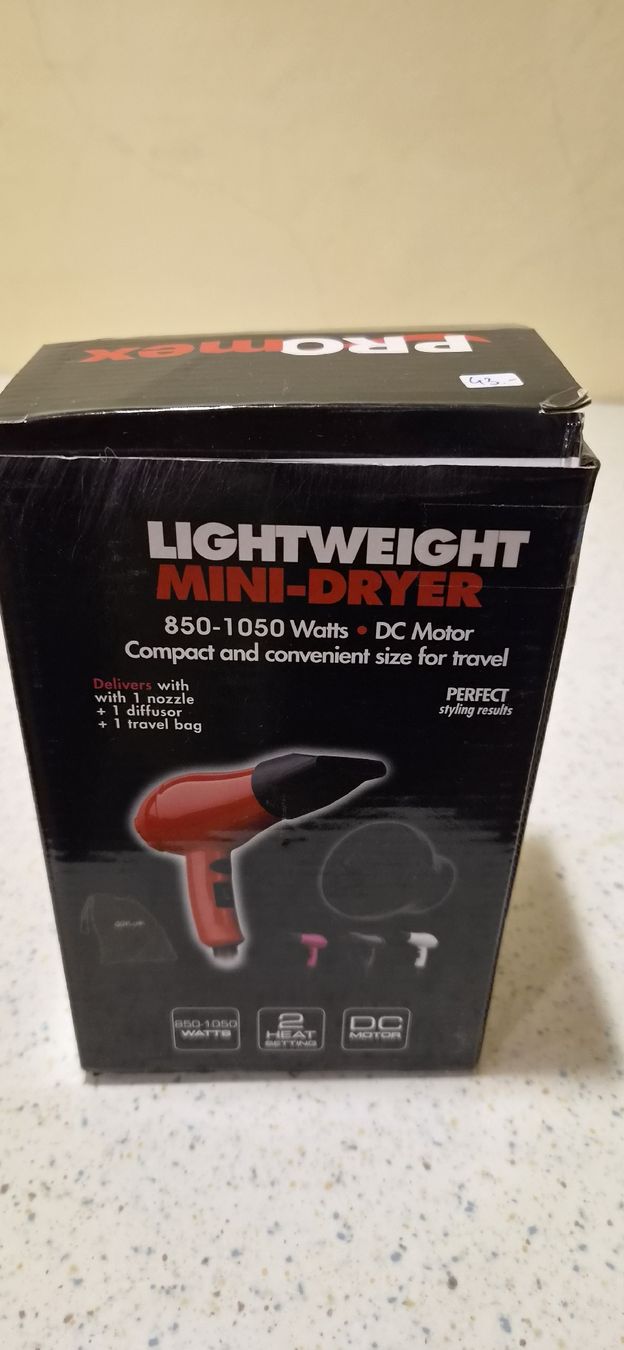 Föhn: sèche-cheveux de voyage – Neu und originalverpackt aus Marly von figaro54 1