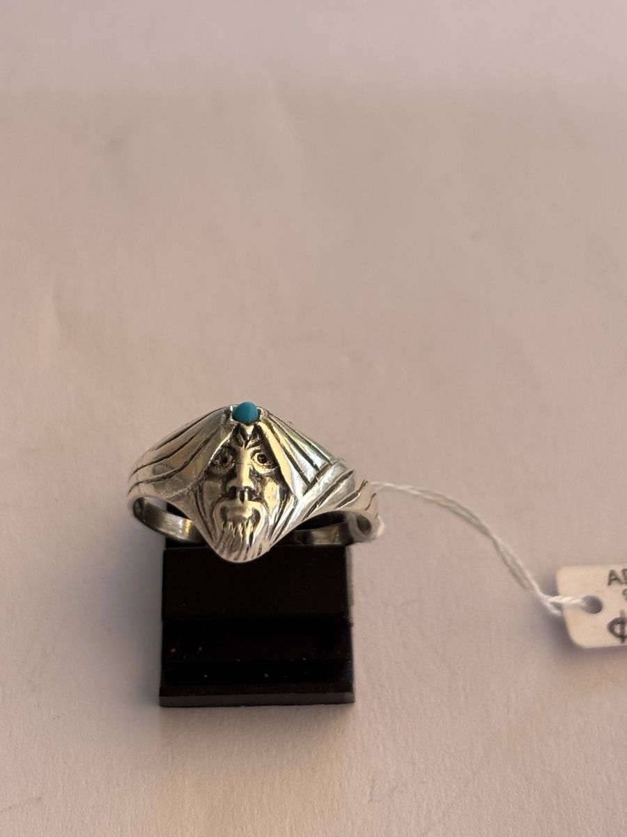 Bagues: Ring Silber 925 mit Stein im Vintage Stil – D'occasion à Langnau am Albis par flusspflege