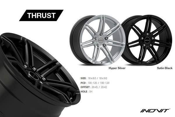 Jantes: Inovit Thrust 18" Hyper Silver – Neuf (Voir description) à Trimbach par Dsrevocars 1