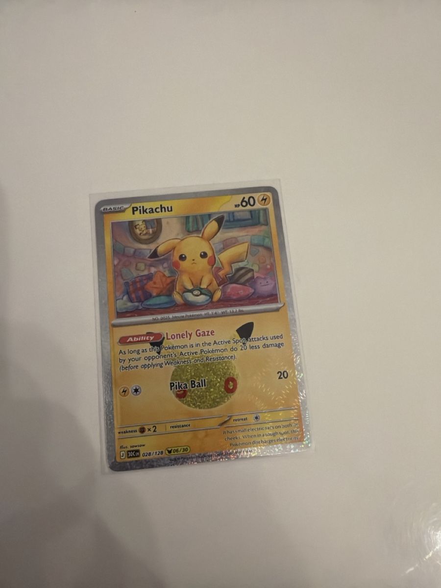 Pokémon Carte collezionabili: Carte Pokémon Pikachu 028/128 30th – Usato da Le Locle venduto da joe_nx65