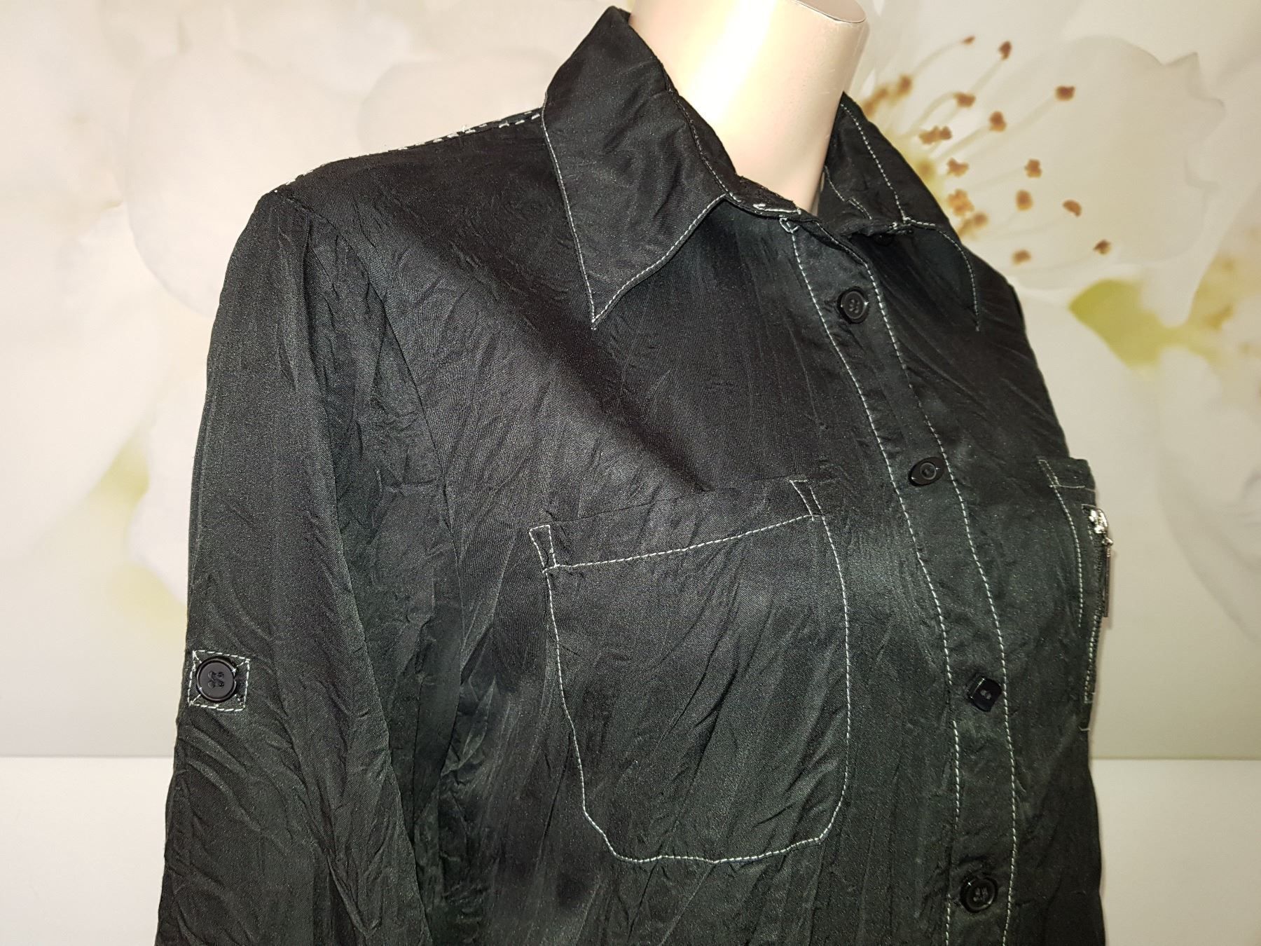 Blusen: Chemisier / Bluse ALEXO   Taille/Grosse  L – Gebraucht aus Cossonay-ville von Super-Price-Quality 3