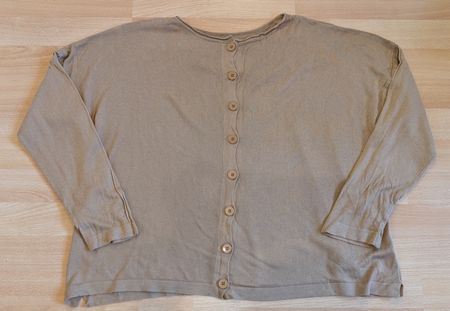 Braune Strickjacke - M
