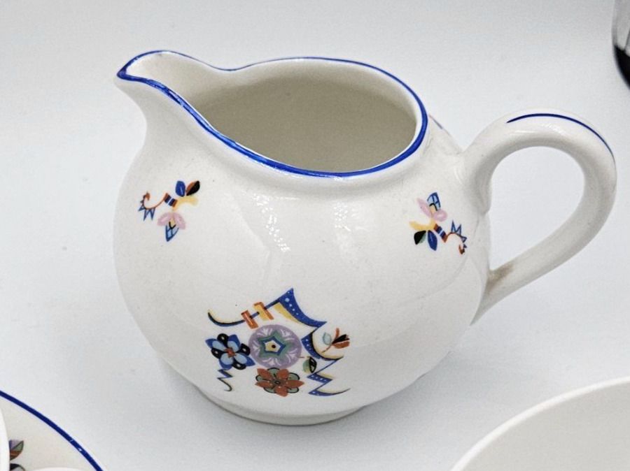 Set di piatti: Jugendstil Set Teetassen Langenthal 1925 - 1933 – Usato da Schwarzenburg venduto da Unterwahlern 3