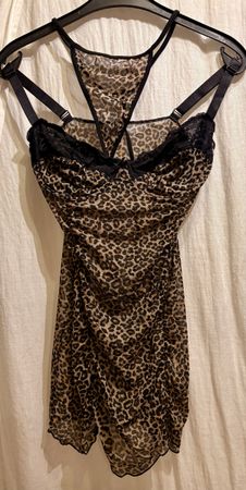 Bodyflirt Set, Leo-Muster, Gr. 85D, Sommer-Dessous-Look!
