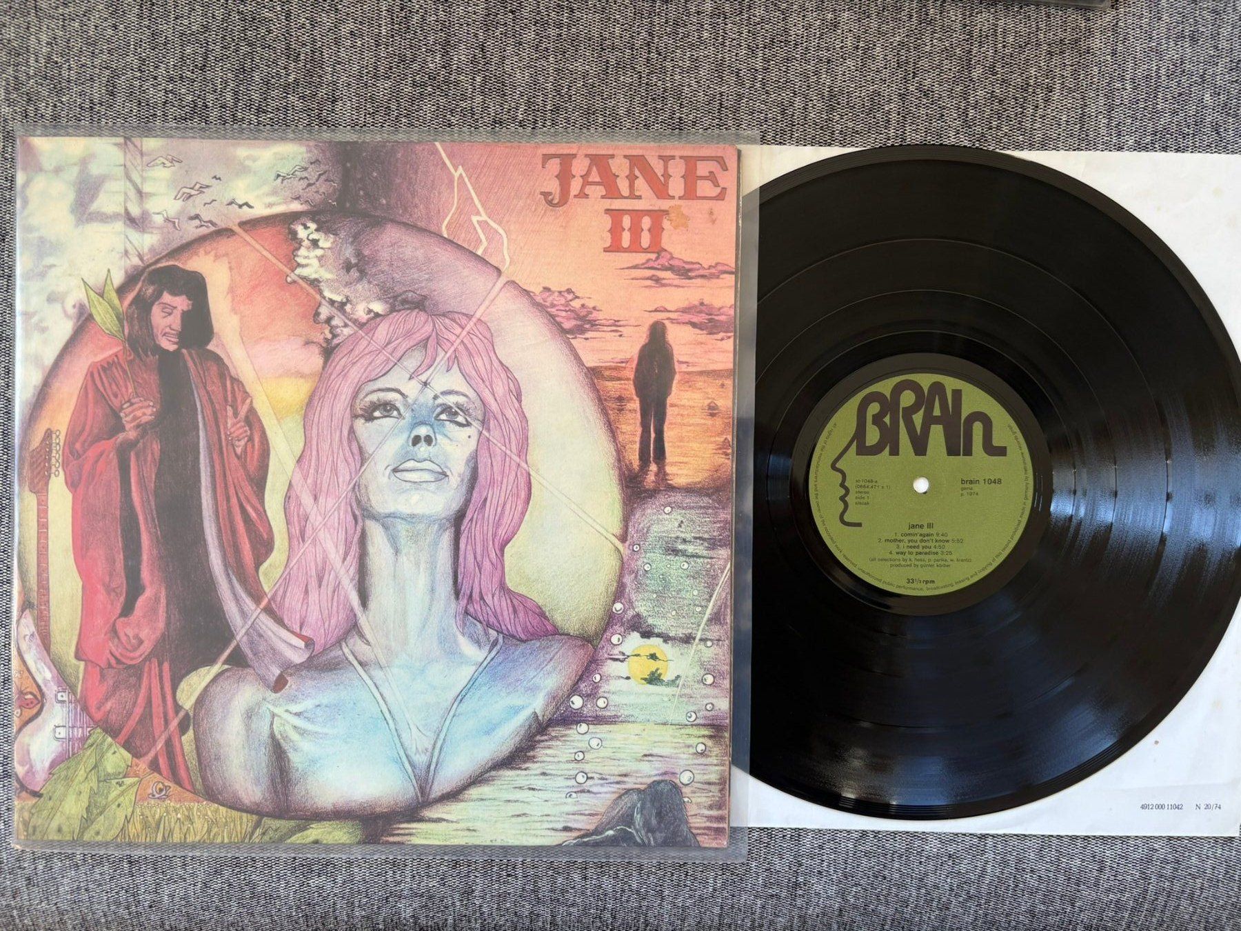 Dischi in vinile: Jane - III - Germany - 1974 - Brain – Usato da Zofingen venduto da big_r2gx