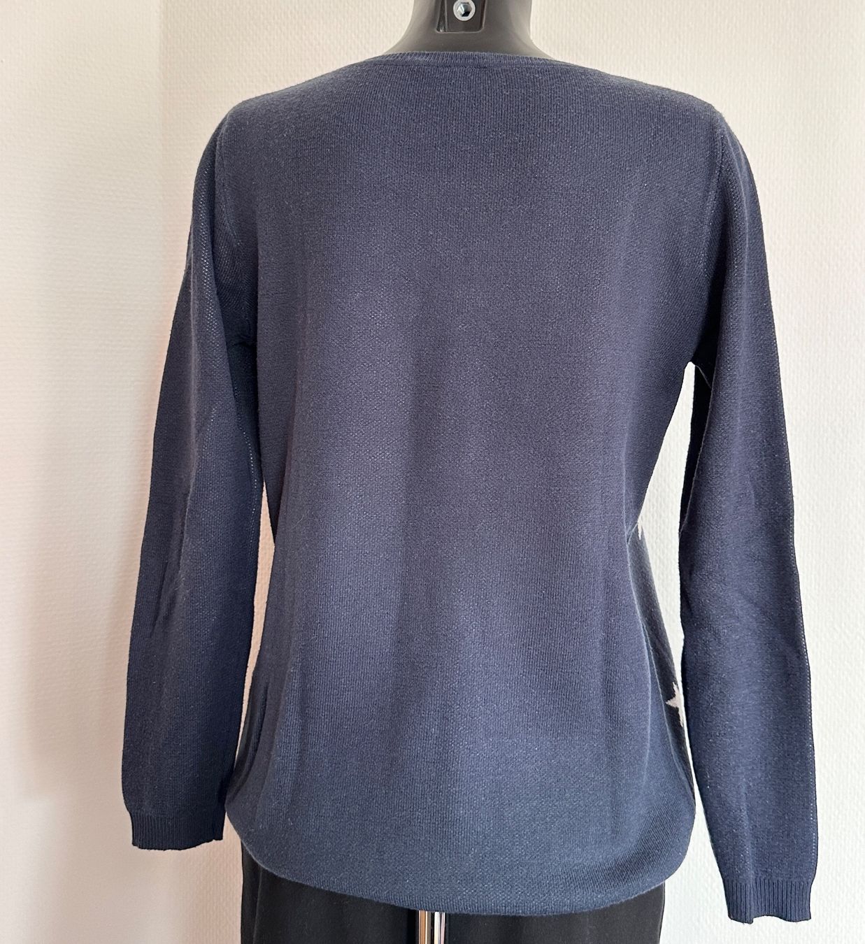 Pullover & Sweatshirts: Gr 38 Sternen Pullover marine – Gebraucht aus Rickenbach b. Wil von sunneschii_ 3