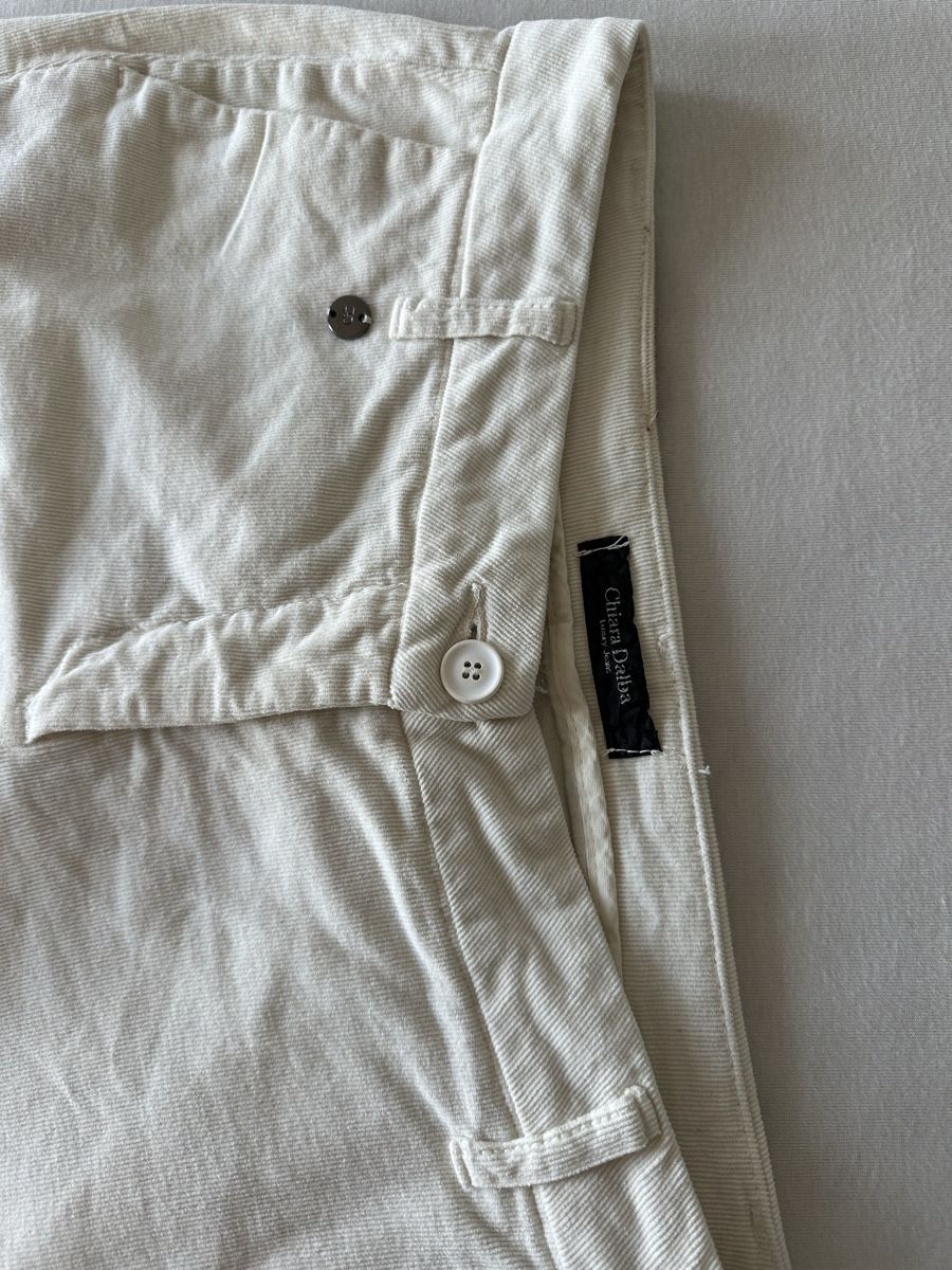 Pantaloni: Chiara Dalba Weisse Stoffhose Grösse 44 – Usato da Arbon venduto da lua_sl9k 3