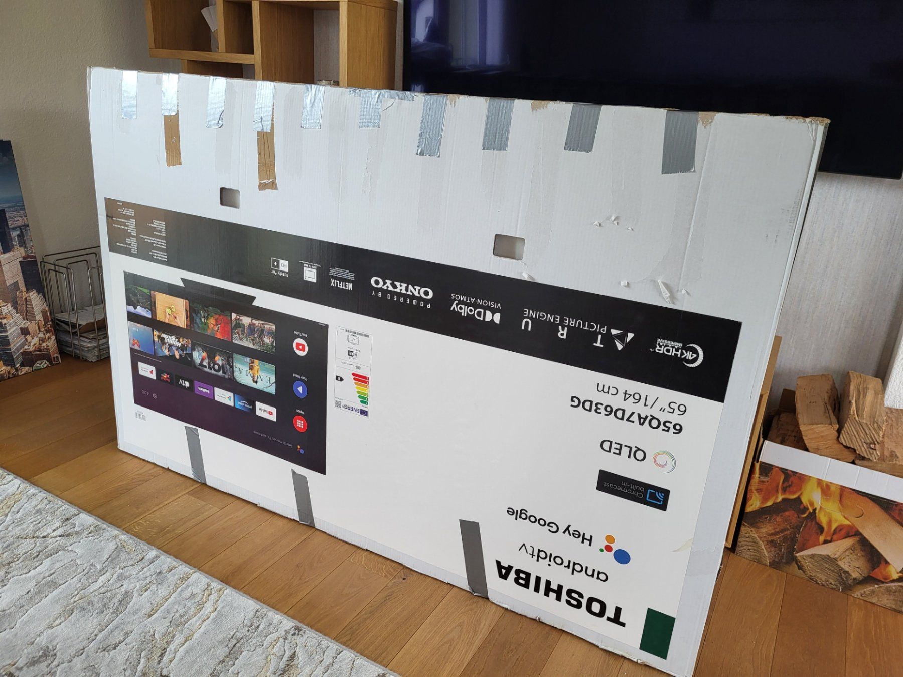 Toshiba Fernseher: Toshiba 65QA7D63DG LED 4K 65" Fernseher – Gebraucht aus Affoltern am Albis von wenshu 7