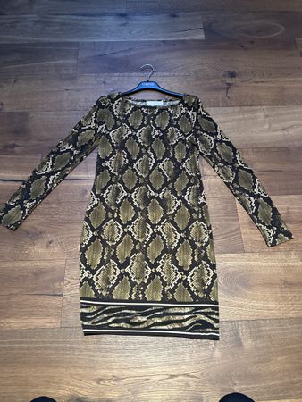 Schickes Michael Kors Kleid Grösse S Schlangenmuster